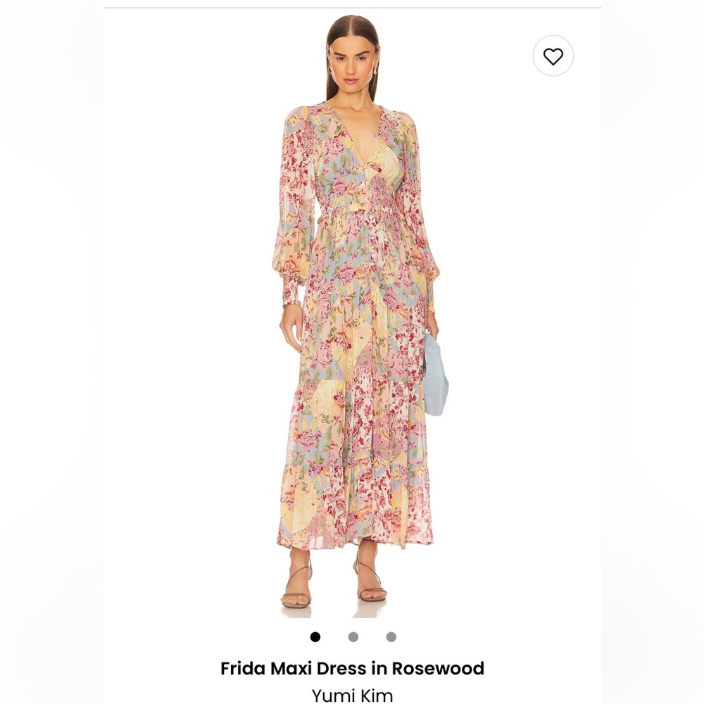 NWT Yumi Kim Frida Maxi Dress in Rosewood Size Small